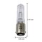 Ushio 1000915 - JCD24V-60W BA15D Bayonet Base Halogen Light Bulb